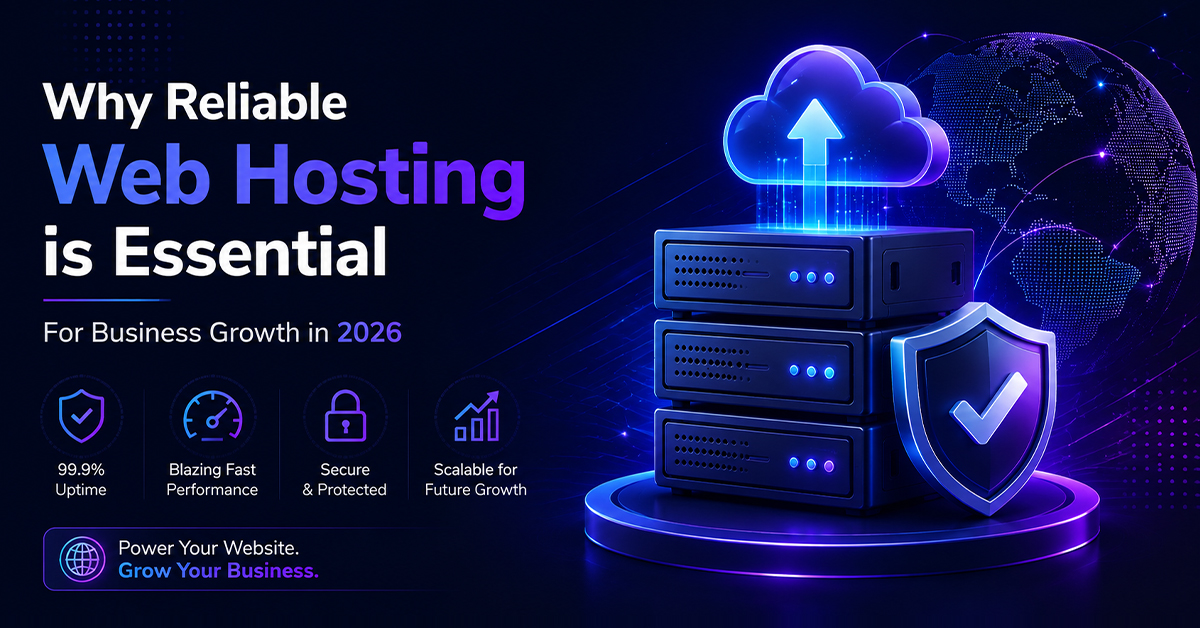 Reliable Web Hosting for Business Growth in 2026 | NTSPL